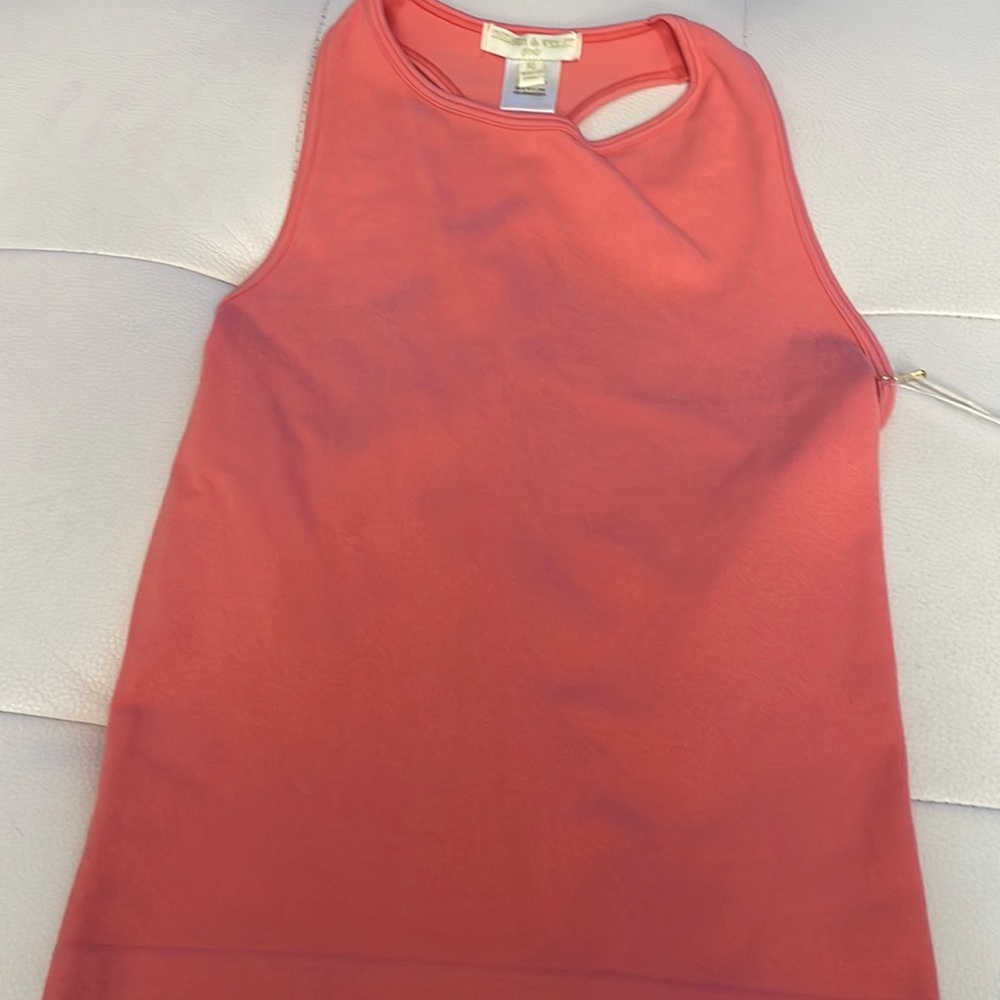 Coral tank top
